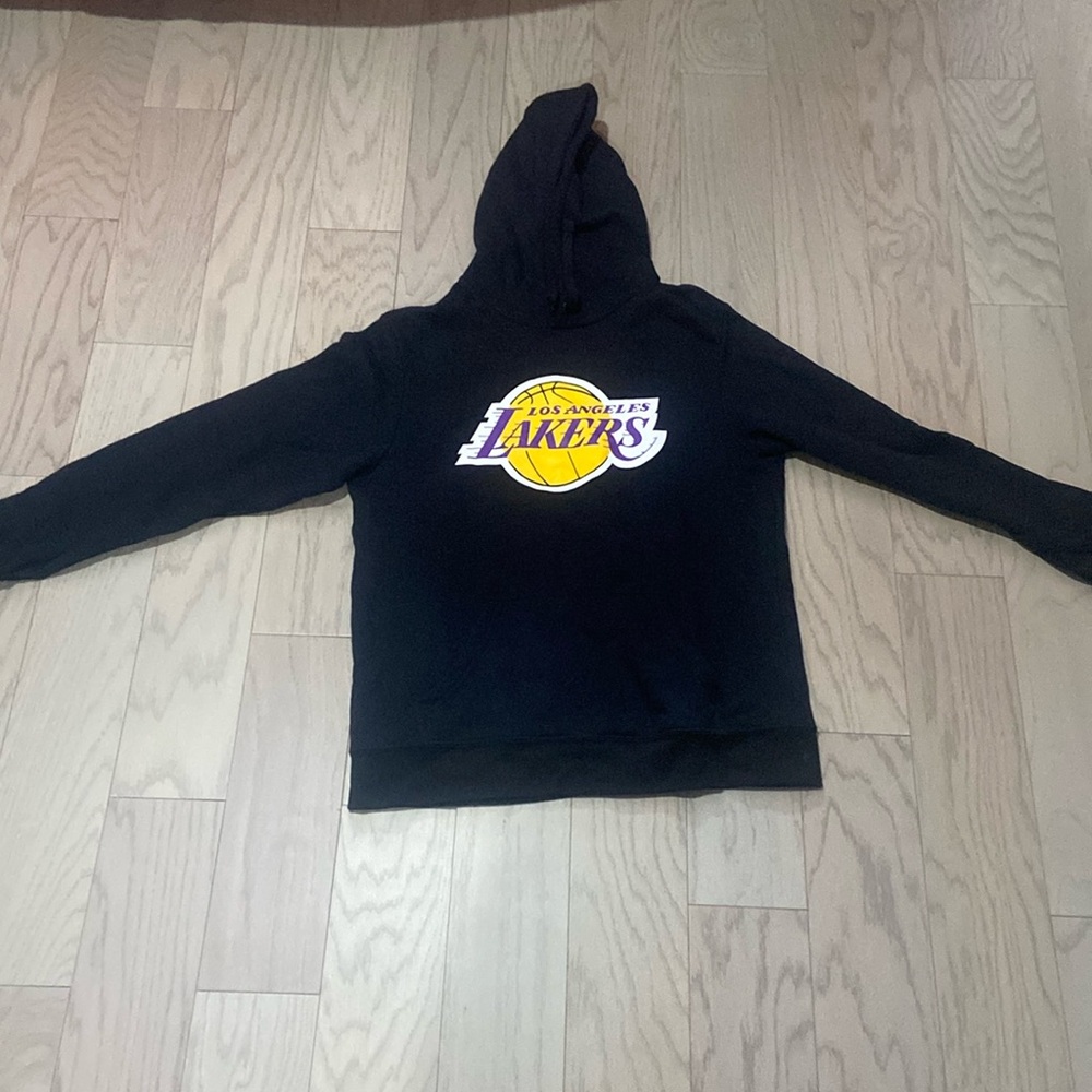 Fanatics Black Los Angeles Lakers Sweater Size Large